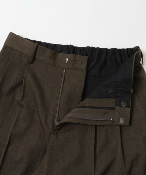 URBAN RESEARCH DOORS / アーバンリサーチ ドアーズ その他パンツ | 『UR TECH』完声2タックワイドトラウザー | 詳細9
