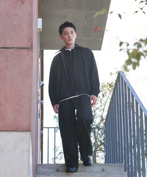 URBAN RESEARCH DOORS / アーバンリサーチ ドアーズ その他パンツ | 『UR TECH』完声2タックワイドトラウザー | 詳細25