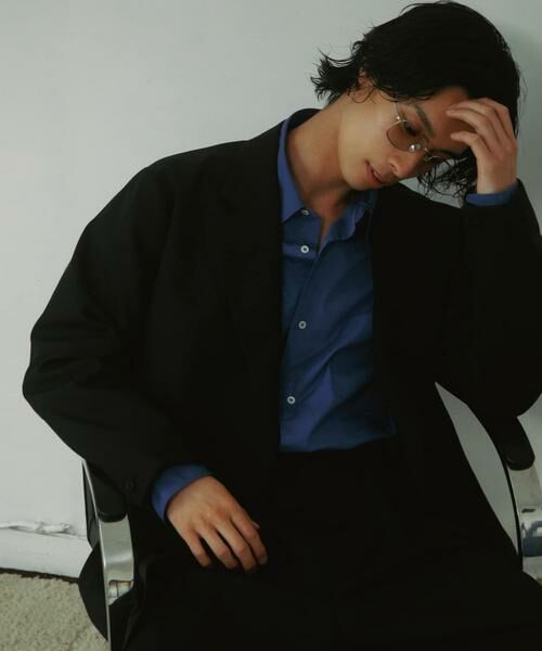 URBAN RESEARCH DOORS / アーバンリサーチ ドアーズ その他アウター | HT Gabardine Double Jacket | 詳細1