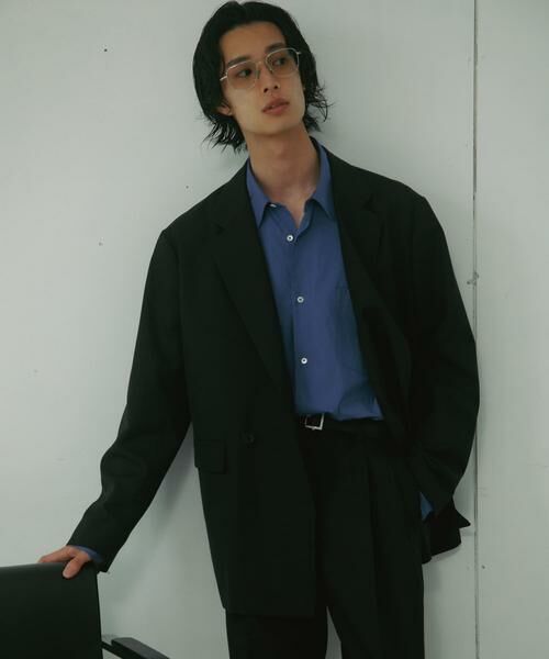 URBAN RESEARCH DOORS / アーバンリサーチ ドアーズ その他アウター | HT Gabardine Double Jacket | 詳細2