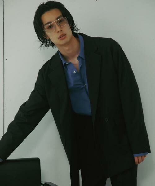 URBAN RESEARCH DOORS / アーバンリサーチ ドアーズ その他アウター | HT Gabardine Double Jacket | 詳細3
