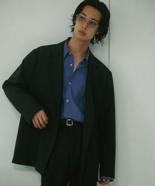 URBAN RESEARCH DOORS / アーバンリサーチ ドアーズ その他アウター | HT Gabardine Double Jacket | 詳細4