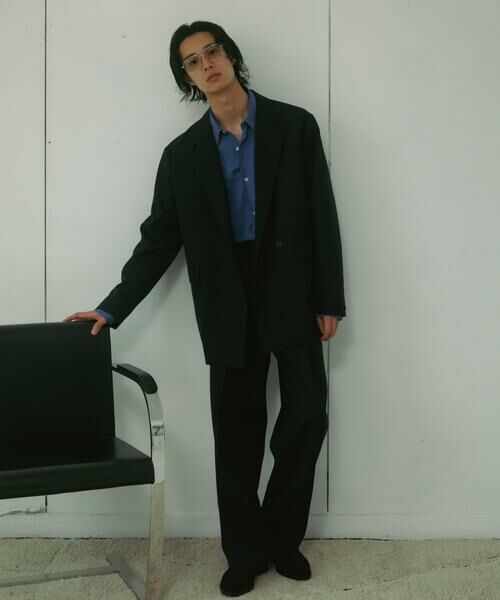 URBAN RESEARCH DOORS / アーバンリサーチ ドアーズ その他アウター | HT Gabardine Double Jacket | 詳細7