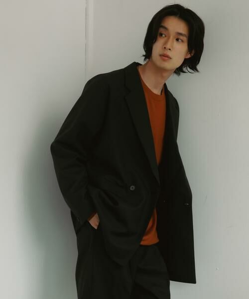 URBAN RESEARCH DOORS / アーバンリサーチ ドアーズ その他アウター | HT Gabardine Double Jacket | 詳細21