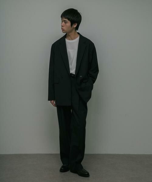 URBAN RESEARCH DOORS / アーバンリサーチ ドアーズ その他アウター | HT Gabardine Double Jacket | 詳細30