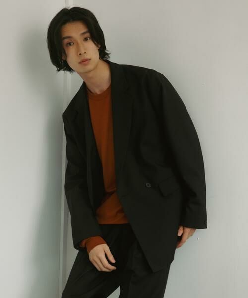 URBAN RESEARCH DOORS / アーバンリサーチ ドアーズ その他アウター | HT Gabardine Double Jacket | 詳細22