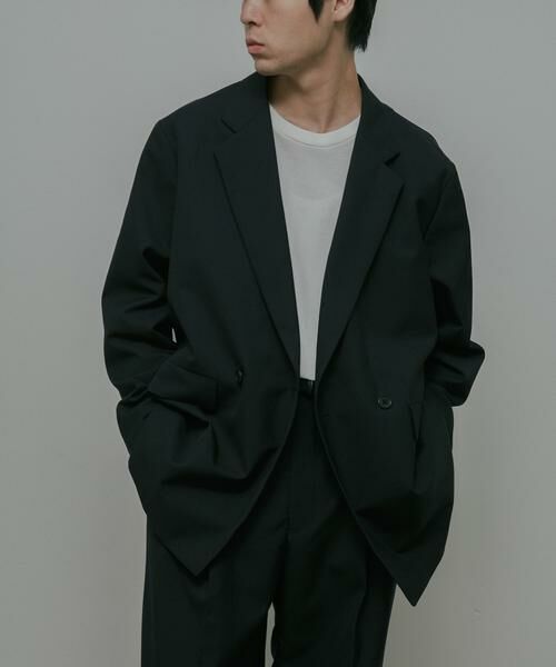 URBAN RESEARCH DOORS / アーバンリサーチ ドアーズ その他アウター | HT Gabardine Double Jacket | 詳細24
