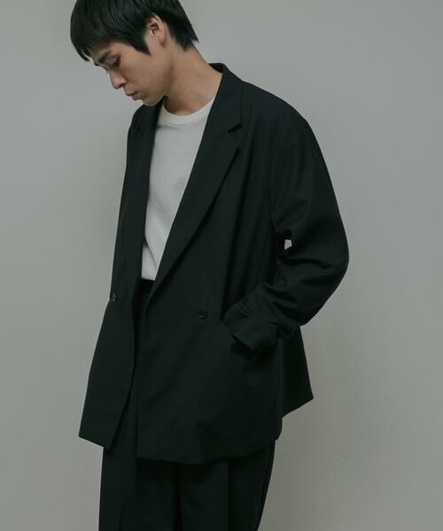 URBAN RESEARCH DOORS / アーバンリサーチ ドアーズ その他アウター | HT Gabardine Double Jacket | 詳細27
