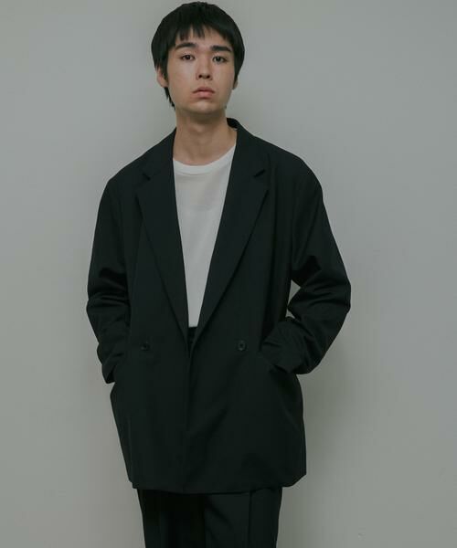 URBAN RESEARCH DOORS / アーバンリサーチ ドアーズ その他アウター | HT Gabardine Double Jacket | 詳細28