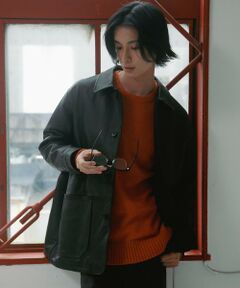 URBAN RESEARCH DOORS / アーバンリサーチ ドアーズ レザーブルゾン・ジャケット | Cow Leather Chore Jacket