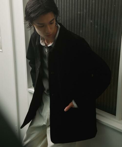 URBAN RESEARCH DOORS / アーバンリサーチ ドアーズ レザーブルゾン・ジャケット | Cow Leather Chore Jacket | 詳細15