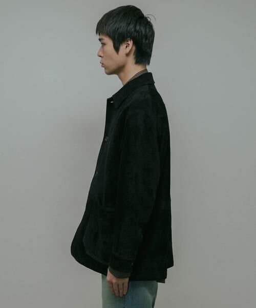 URBAN RESEARCH DOORS / アーバンリサーチ ドアーズ レザーブルゾン・ジャケット | Cow Leather Chore Jacket | 詳細30