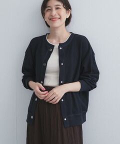 URBAN RESEARCH DOORS / アーバンリサーチ ドアーズ カーディガン・ボレロ | タックフライスカーディガン