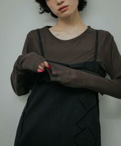 URBAN RESEARCH DOORS / アーバンリサーチ ドアーズ Tシャツ | Sheer Cotton Long-Sleeve T-shirts