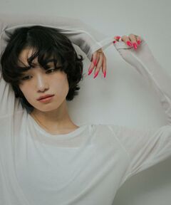 URBAN RESEARCH DOORS / アーバンリサーチ ドアーズ Tシャツ | Sheer Cotton Long-Sleeve T-shirts