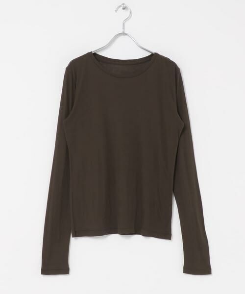 URBAN RESEARCH DOORS / アーバンリサーチ ドアーズ Tシャツ | Sheer Cotton Long-Sleeve T-shirts | 詳細6