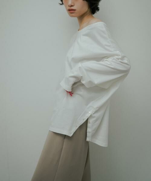 URBAN RESEARCH DOORS / アーバンリサーチ ドアーズ Tシャツ | Soft Cotton Loose Long-Sleeve T-shirts | 詳細2