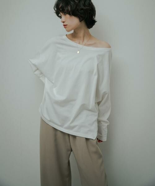 URBAN RESEARCH DOORS / アーバンリサーチ ドアーズ Tシャツ | Soft Cotton Loose Long-Sleeve T-shirts | 詳細6