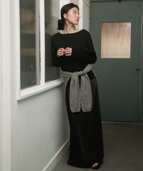 URBAN RESEARCH DOORS / アーバンリサーチ ドアーズ Tシャツ | Soft Cotton Loose Long-Sleeve T-shirts | 詳細16
