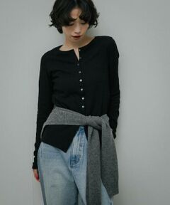URBAN RESEARCH DOORS / アーバンリサーチ ドアーズ カーディガン・ボレロ | Vintage Rib Button Cardigan