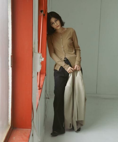 URBAN RESEARCH DOORS / アーバンリサーチ ドアーズ カーディガン・ボレロ | Vintage Rib Button Cardigan | 詳細14
