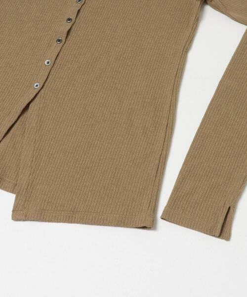 URBAN RESEARCH DOORS / アーバンリサーチ ドアーズ カーディガン・ボレロ | Vintage Rib Button Cardigan | 詳細17