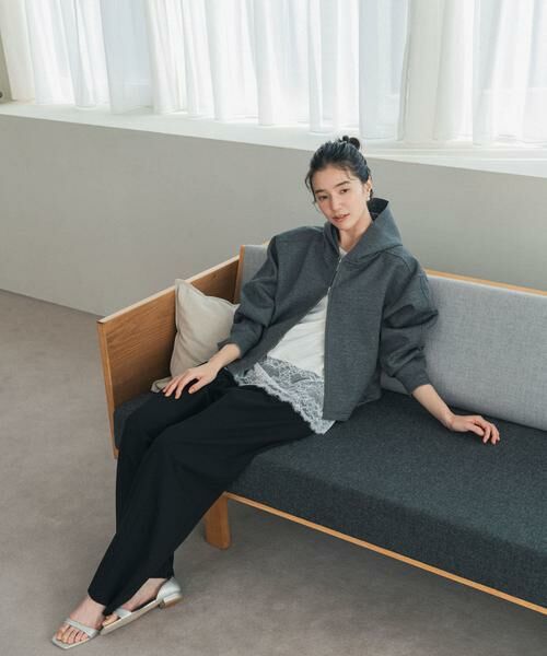 URBAN RESEARCH DOORS / アーバンリサーチ ドアーズ Tシャツ | レースドッキングカットソー | 詳細4