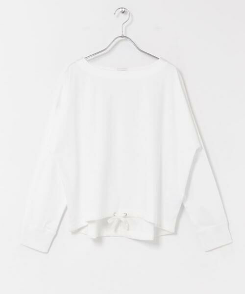 URBAN RESEARCH DOORS / アーバンリサーチ ドアーズ Tシャツ | 『UR TECH』完声シルケットドロストプルオーバー | 詳細7