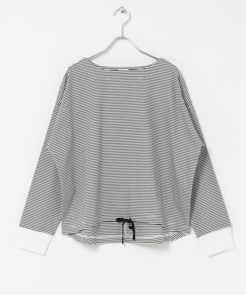 URBAN RESEARCH DOORS / アーバンリサーチ ドアーズ Tシャツ | 『UR TECH』完声シルケットドロストプルオーバー | 詳細18
