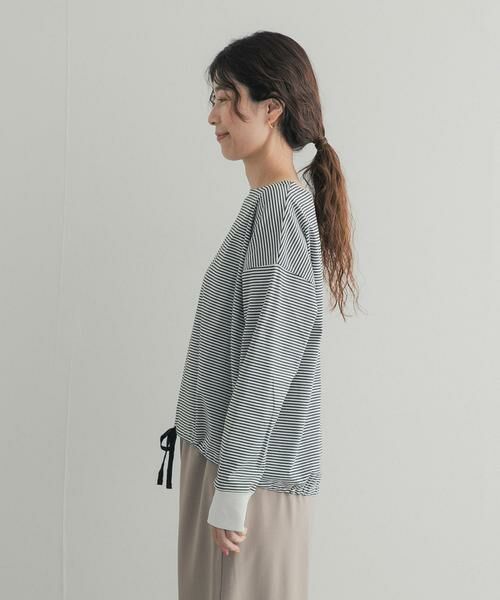 URBAN RESEARCH DOORS / アーバンリサーチ ドアーズ Tシャツ | 『UR TECH』完声シルケットドロストプルオーバー | 詳細16