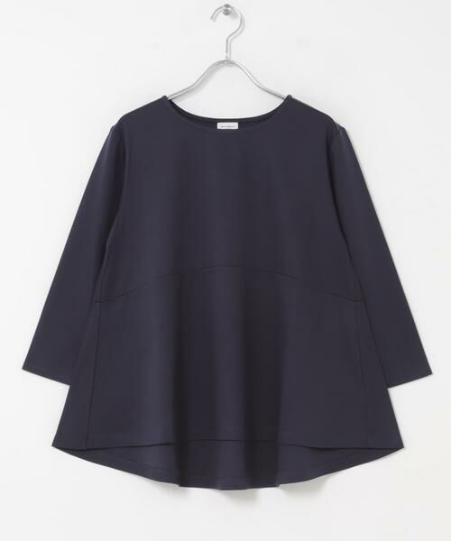 URBAN RESEARCH DOORS / アーバンリサーチ ドアーズ Tシャツ | 『UR TECH』完声シルケットペプラムプルオーバー | 詳細16