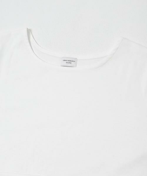 URBAN RESEARCH DOORS / アーバンリサーチ ドアーズ Tシャツ | 『UR TECH』完声シルケットペプラムプルオーバー | 詳細30