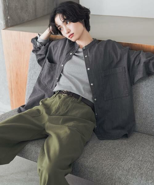 URBAN RESEARCH DOORS / アーバンリサーチ ドアーズ Tシャツ | 『UR TECH』完声シルケットロングスリーブ Tシャツ | 詳細16
