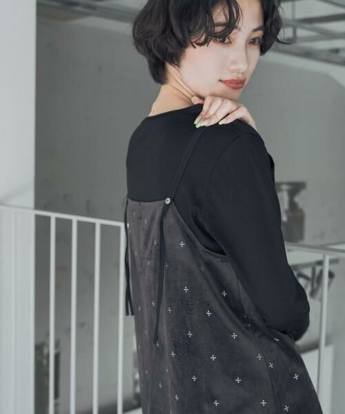 URBAN RESEARCH DOORS / アーバンリサーチ ドアーズ Tシャツ | 『UR TECH』完声シルケットロングスリーブ Tシャツ | 詳細22