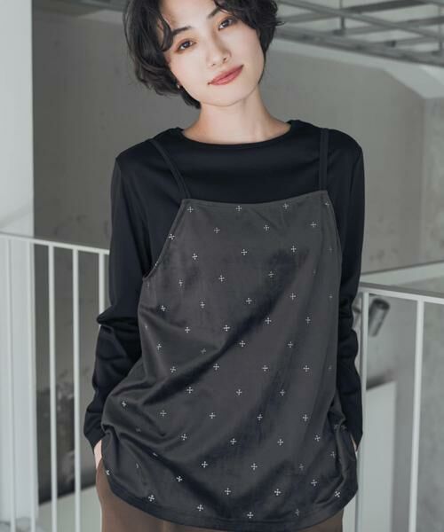 URBAN RESEARCH DOORS / アーバンリサーチ ドアーズ Tシャツ | 『UR TECH』完声シルケットロングスリーブ Tシャツ | 詳細23