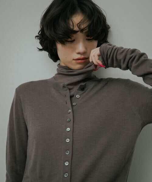 URBAN RESEARCH DOORS / アーバンリサーチ ドアーズ ニット・セーター | Soft Wool Turtle Knit | 詳細16