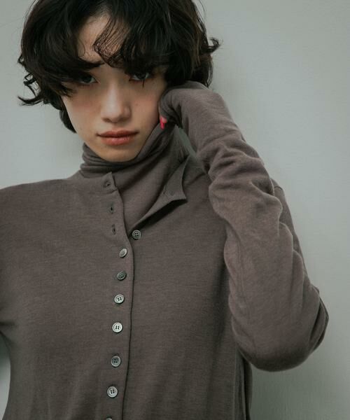 URBAN RESEARCH DOORS / アーバンリサーチ ドアーズ カーディガン・ボレロ | Soft Wool Button Cardigan | 詳細2