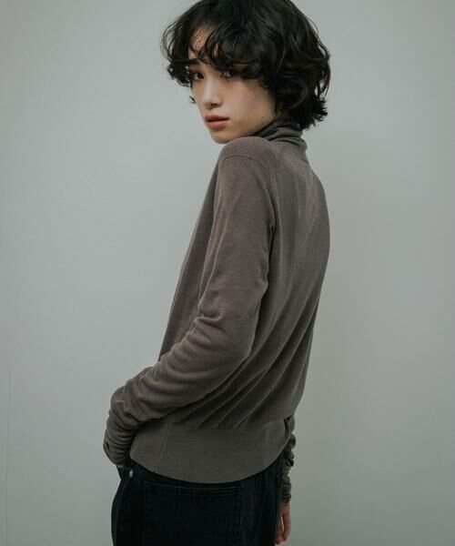 URBAN RESEARCH DOORS / アーバンリサーチ ドアーズ カーディガン・ボレロ | Soft Wool Button Cardigan | 詳細4