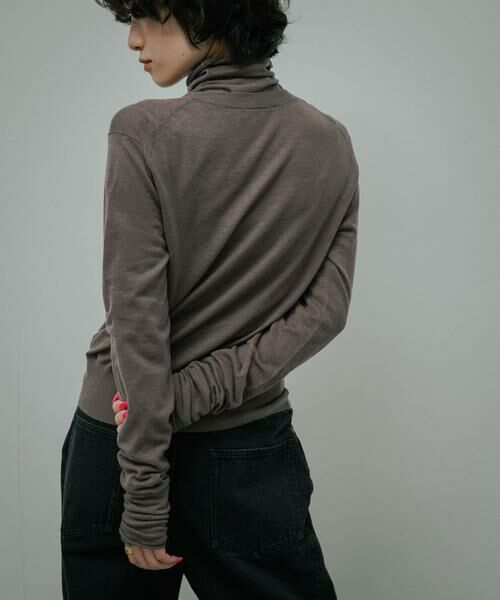URBAN RESEARCH DOORS / アーバンリサーチ ドアーズ カーディガン・ボレロ | Soft Wool Button Cardigan | 詳細5