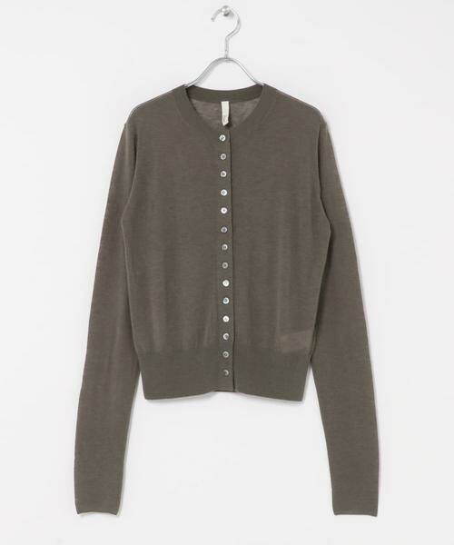 URBAN RESEARCH DOORS / アーバンリサーチ ドアーズ カーディガン・ボレロ | Soft Wool Button Cardigan | 詳細8