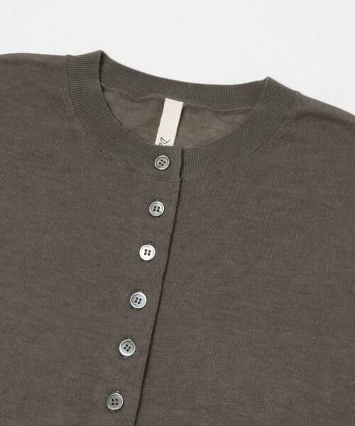 URBAN RESEARCH DOORS / アーバンリサーチ ドアーズ カーディガン・ボレロ | Soft Wool Button Cardigan | 詳細9