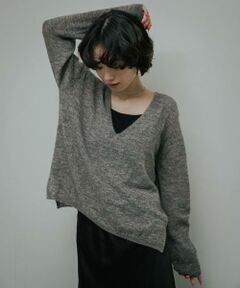 URBAN RESEARCH DOORS / アーバンリサーチ ドアーズ ニット・セーター | Baby Alpaca V-Neck Knit