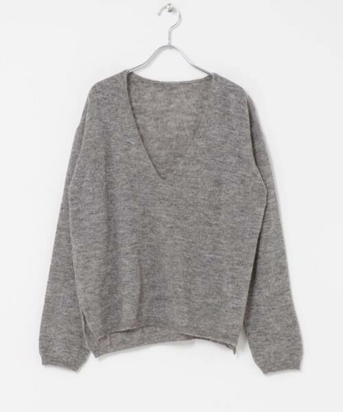 URBAN RESEARCH DOORS / アーバンリサーチ ドアーズ ニット・セーター | Baby Alpaca V-Neck Knit | 詳細16