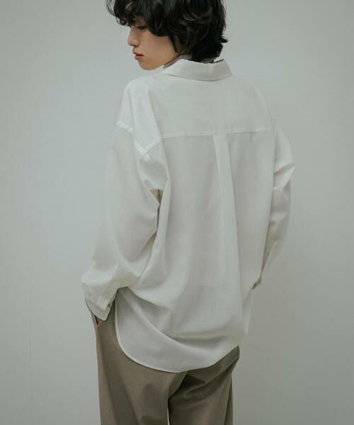 URBAN RESEARCH DOORS / アーバンリサーチ ドアーズ シャツ・ブラウス | Wool Blend Basic Shirts | 詳細4