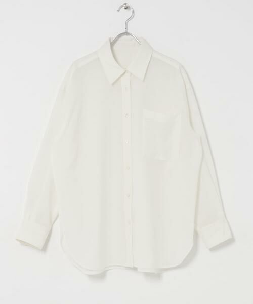 URBAN RESEARCH DOORS / アーバンリサーチ ドアーズ シャツ・ブラウス | Wool Blend Basic Shirts | 詳細7