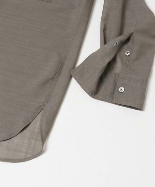 URBAN RESEARCH DOORS / アーバンリサーチ ドアーズ シャツ・ブラウス | Wool Blend Basic Shirts | 詳細16