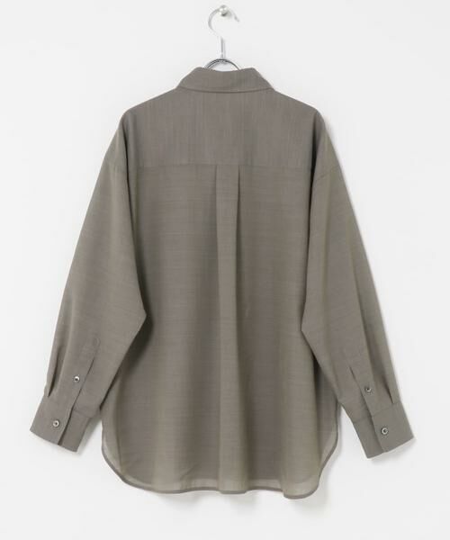 URBAN RESEARCH DOORS / アーバンリサーチ ドアーズ シャツ・ブラウス | Wool Blend Basic Shirts | 詳細17