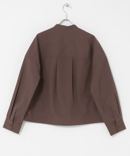 URBAN RESEARCH DOORS / アーバンリサーチ ドアーズ シャツ・ブラウス | 『UR TECH』Aircare ショートコクーンシャツ | 詳細10