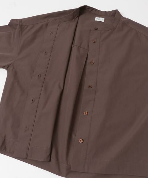 URBAN RESEARCH DOORS / アーバンリサーチ ドアーズ シャツ・ブラウス | 『UR TECH』Aircare ショートコクーンシャツ | 詳細9