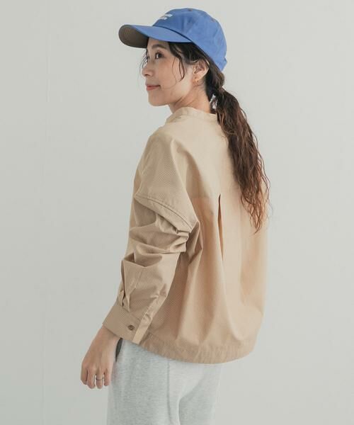 URBAN RESEARCH DOORS / アーバンリサーチ ドアーズ シャツ・ブラウス | 『UR TECH』Aircare ショートコクーンシャツ | 詳細26